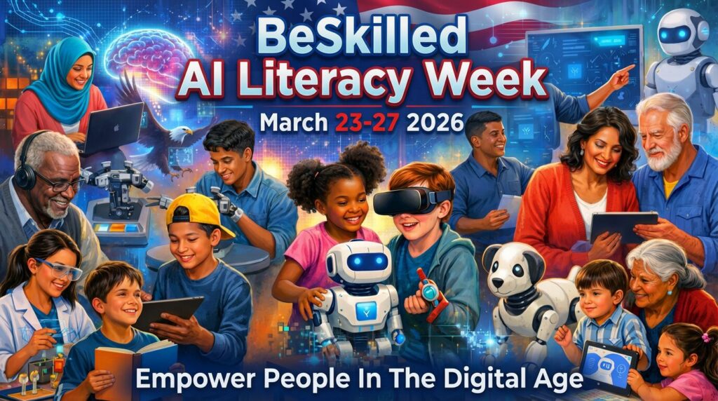 BeSkilled AI Literacy Week - March 23-27 2026 - Empower People In The Digital Age